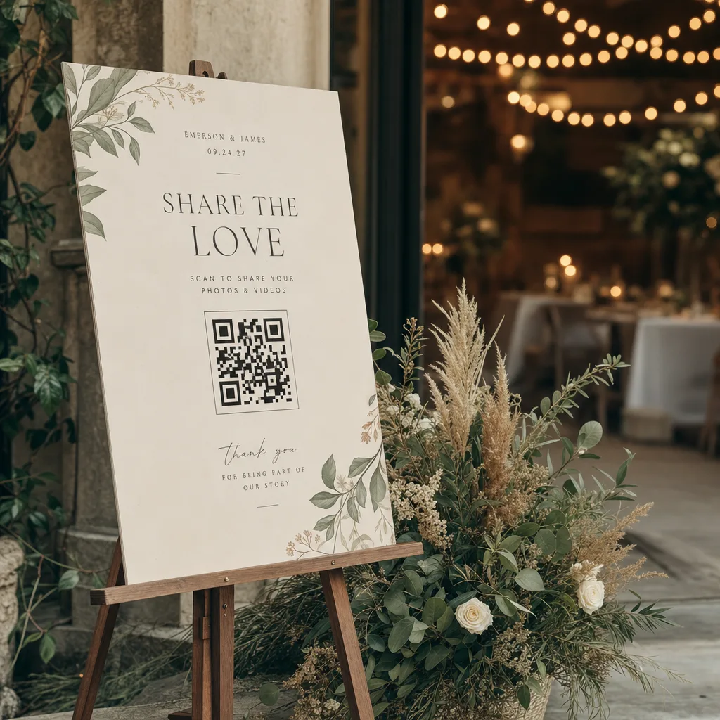 A QR card
